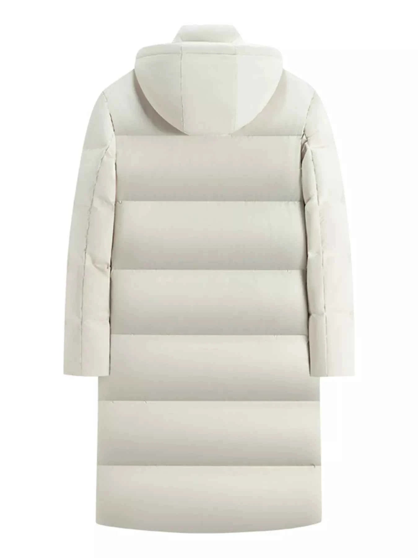 Men's long down coat