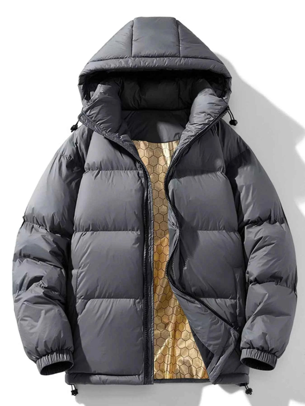 Men's warm down jacket