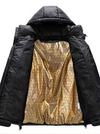 Men's warm down jacket