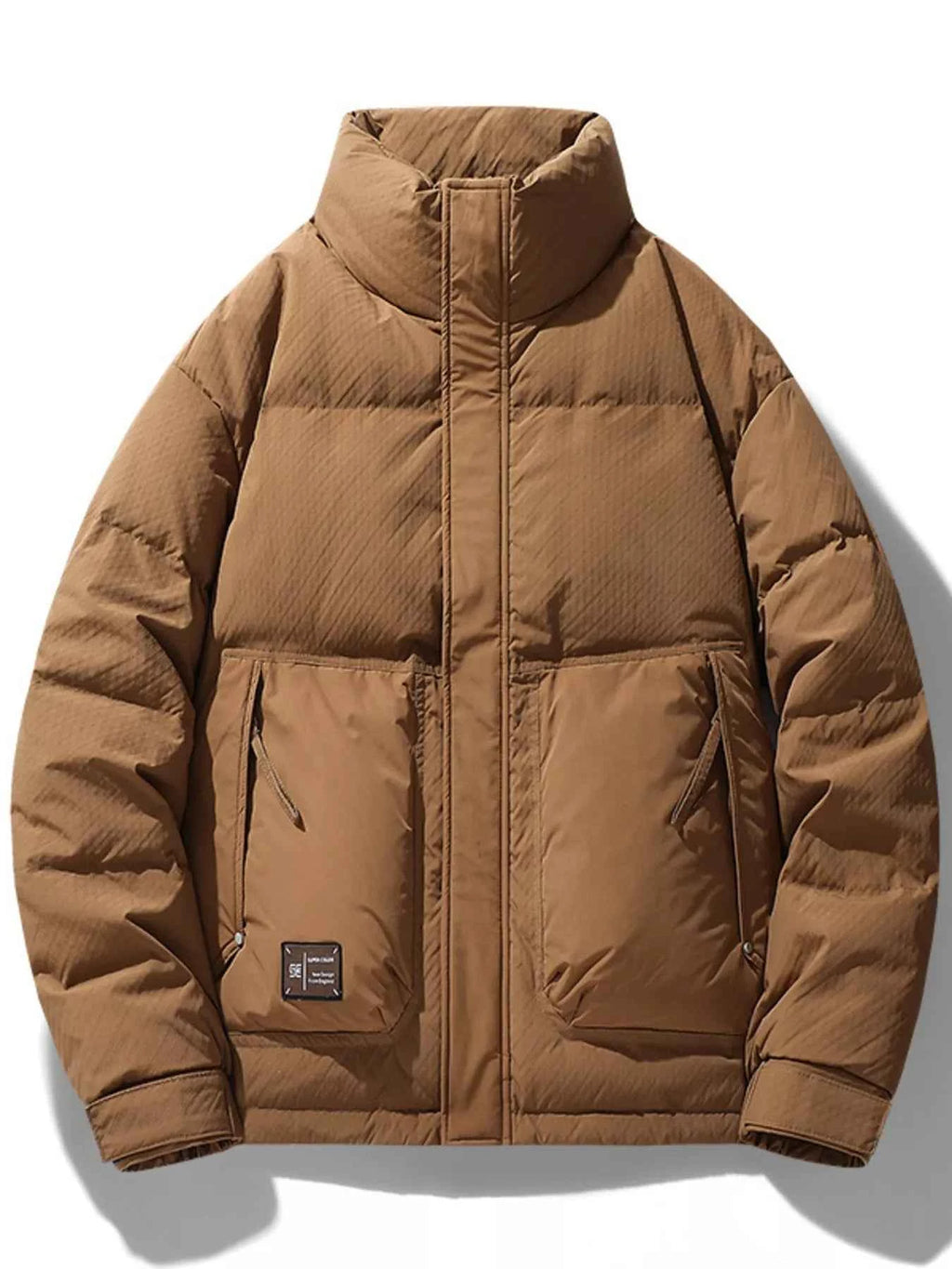 Men's winter jacket with hood