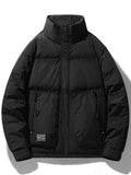 Men's winter jacket with hood